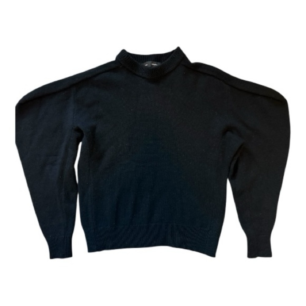 Proenza Schouler Black Ballon Sleeve Sweater